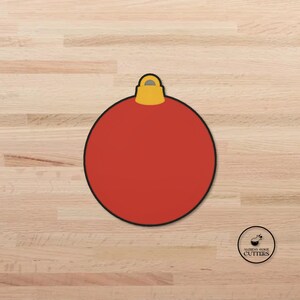 Christmas Ornament Cookie Cutter - Christmas Cookies