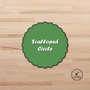 Scalloped Circle Cookie Cutter