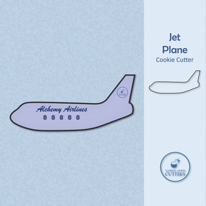 Jet Plane Cookie Cutter