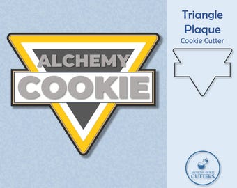 Triangle Plaque Cookie Cutter