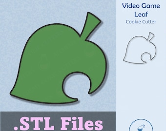 Tier Videospiel Crossing inspiriert Cookie Cutter (STL-Datei)