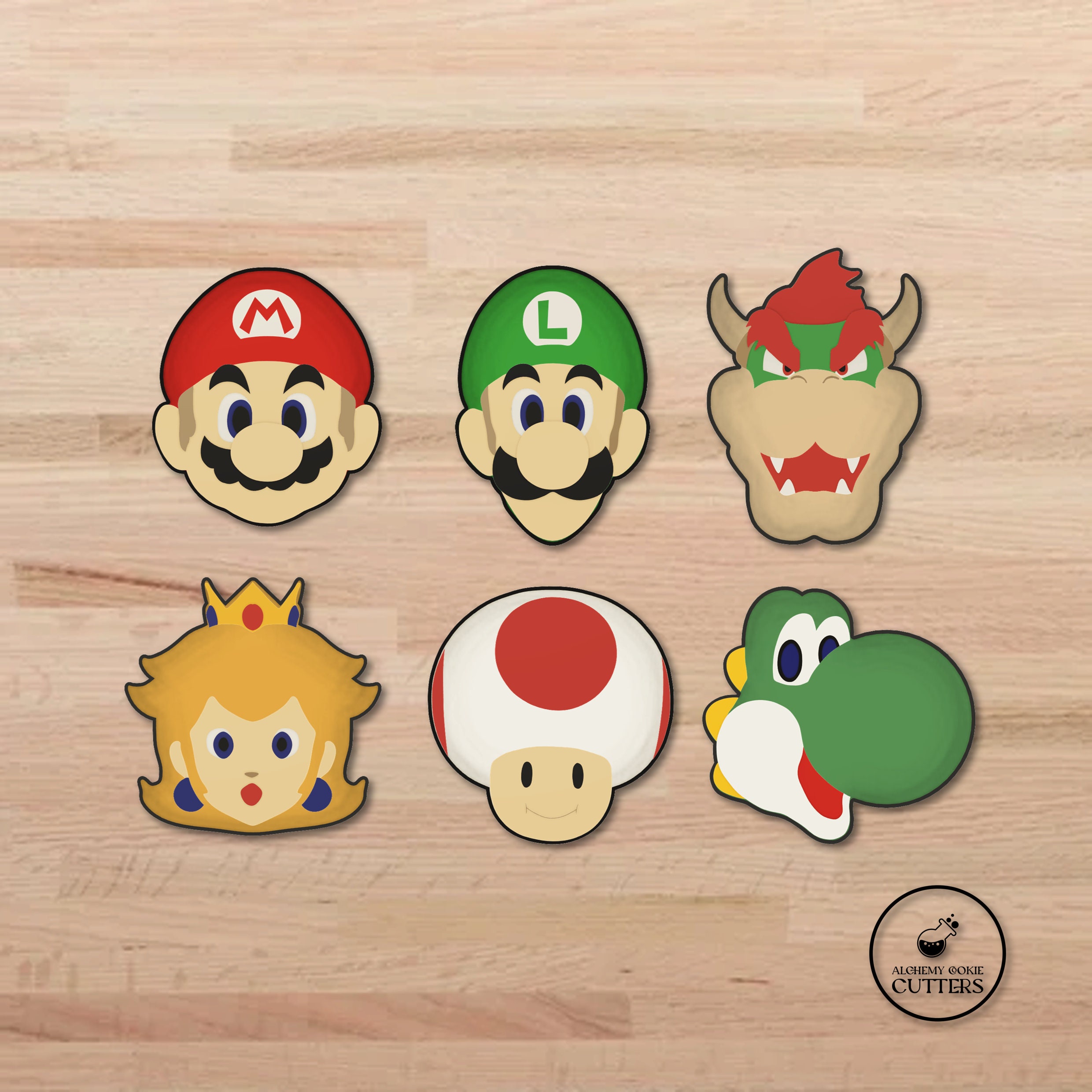 Mushroom Super Mario Bros Cookie Cutter – Dolce3D