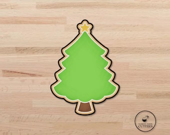 Christmas Tree #2 Cookie Cutter - Christmas Cookies