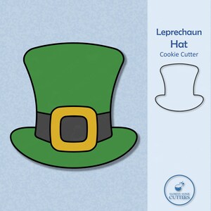 Leprechaun Hat Cookie Cutter - St. Patrick&#39;s Day Cookie Cutters