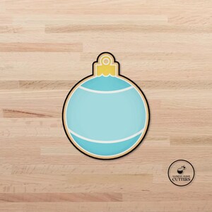 Christmas Ornament #2 Cookie Cutter - Christmas Cookies