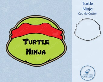 Turtle Hero Ninja Cookie Cutter