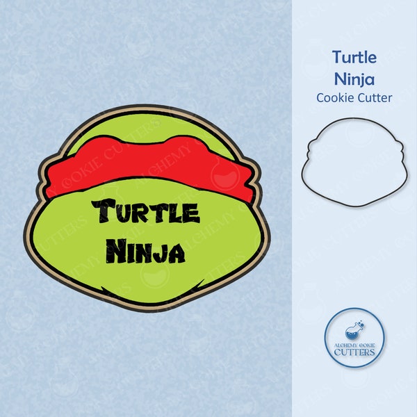 Turtle Hero Ninja Cookie Cutter