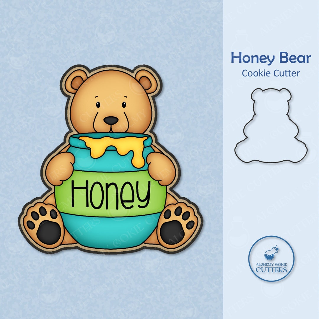 Honey Bear Cookie Cutter - Etsy