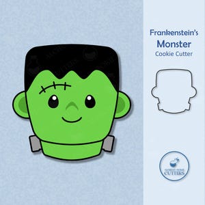 Frankenstein Cookie Cutter - Frankenstein&#39;s Monster Cookie Cutters