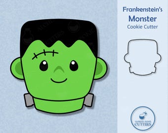 Frankenstein Cookie Cutter - Frankenstein's Monster Cookie Cutters