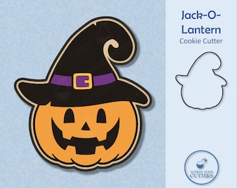 Jack-O-Lantern Cookie Cutter - Halloween Cookie Cutters