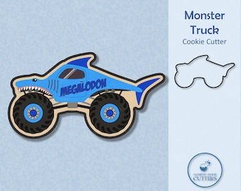 Monster Truck Cookie Cutter