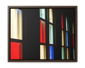 Glass Window -Gallery Canvas Wraps, Horizontal Frame