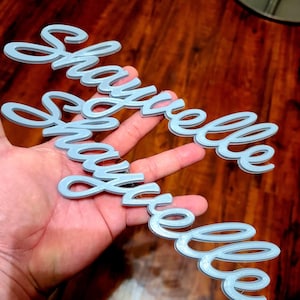 3D Emblem letters or Custom 3d Logo ( price is per Letter)