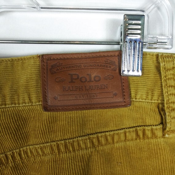 90’s POLO RL” corduroy pants vintage USA Vintage Polo Ralph Lauren Brown Corduroy Pants Made in USA