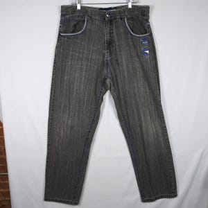 新品THESHISHIKUIpainter pantsOFFWHITE38 Vintage Skater Jeans 38x32 Born Fly Dark Wash Straight Fit