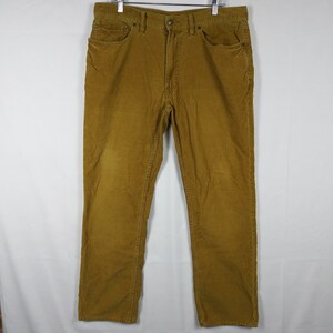 Polo Ralph Lauren Pants Corduroy Yellow Graffiti P Wing