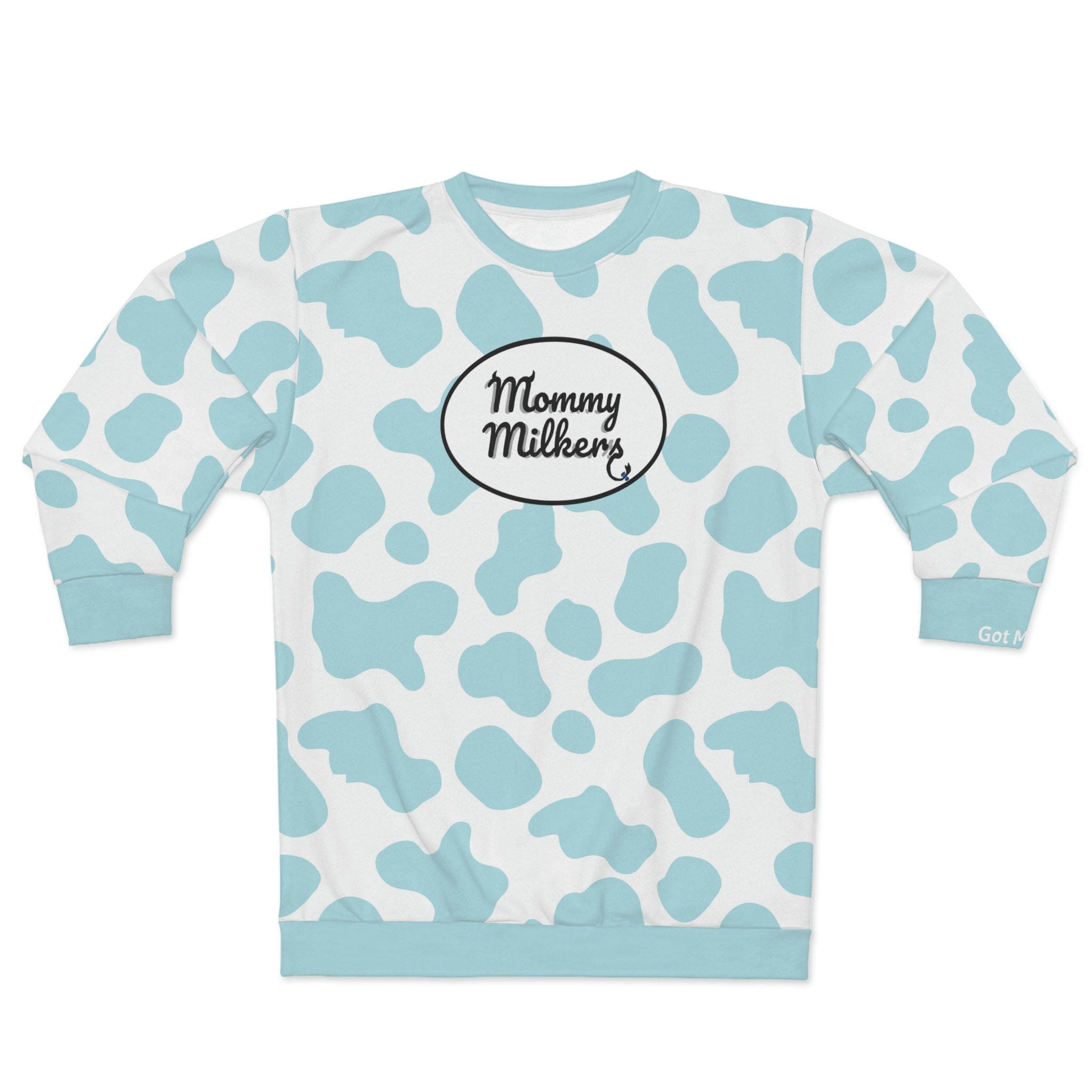 Pastel Blue Mommy Milkers Sweatshirt - Etsy