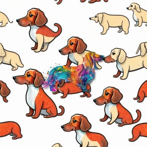 Dachshund Digital Patterns: The Must-Have Addition to Your Crafting Supplies!