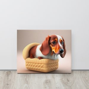 Unique and Trendy Wiener Dog Art to Brighten Up Your Space