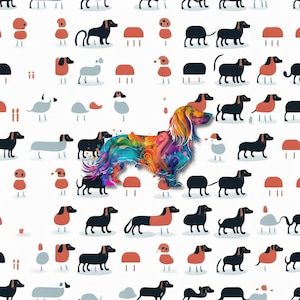Dachshund Digital Patterns: Your Ticket to Crafting Paradise!