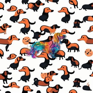 Unleash Your Creativity with Unique Dachshund Digital Patterns!