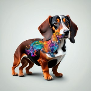 Dachshund-Themed Digital Prints for All Your Crafting Needs