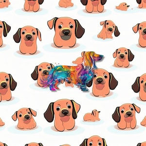 Endless Possibilities: Dachshund Digital Patterns for All Your Crafting Needs!