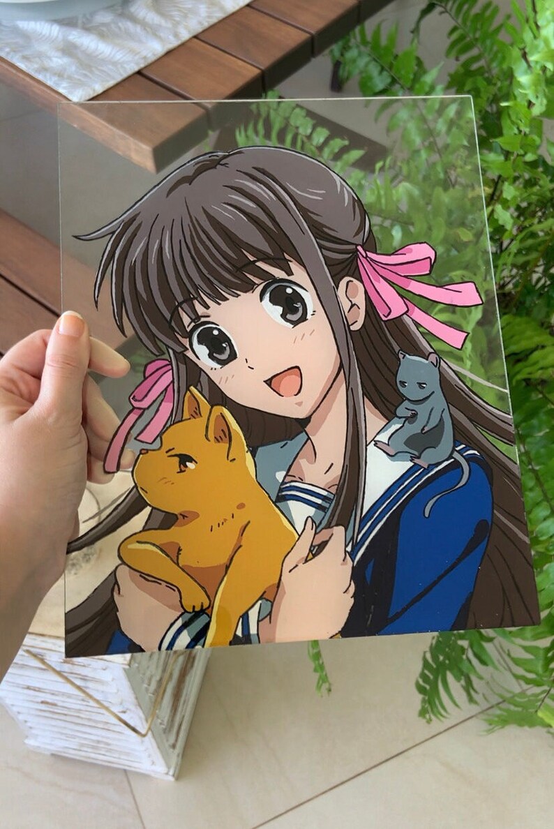 Anime Glass Painting Etsy