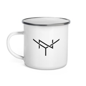 Taza esmaltada de Nueva York
