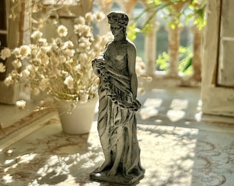 1:12 Miniature Bust | Faux Marble Sculpture | Mini Stone Dollhouse Accessory | 112 Brocante Garden Ornament