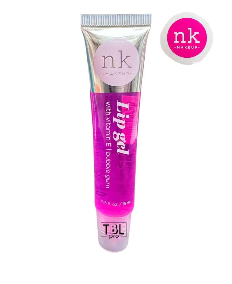 Nk Lip Gel Lip Gloss 4pack Strawberry Cherry Bubblegumclear NICKA K