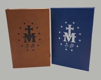 TJTM Marian Catholic Faux Leather Prayer Journal