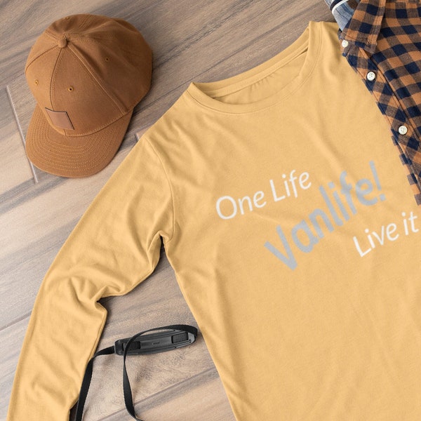 Unisex T-Shirt | Men's T-Shirt | Ladies T-Shirt  | Outdoor T-Shirt | Vanlife gift | Vanlife Apparel | Longsleeve Tee | Explorer T-Shirt