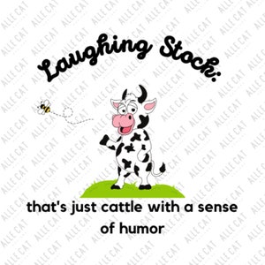 Laughing Stock PNG in B&W or Color