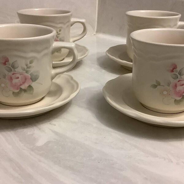 Pfaltzgraff Tea Rose Glass Etsy