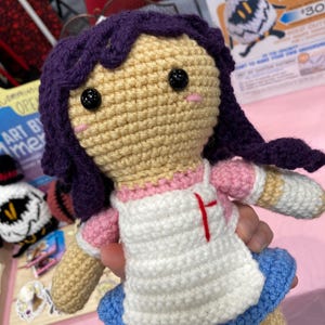 Mikan DR2 Crochet Plushie