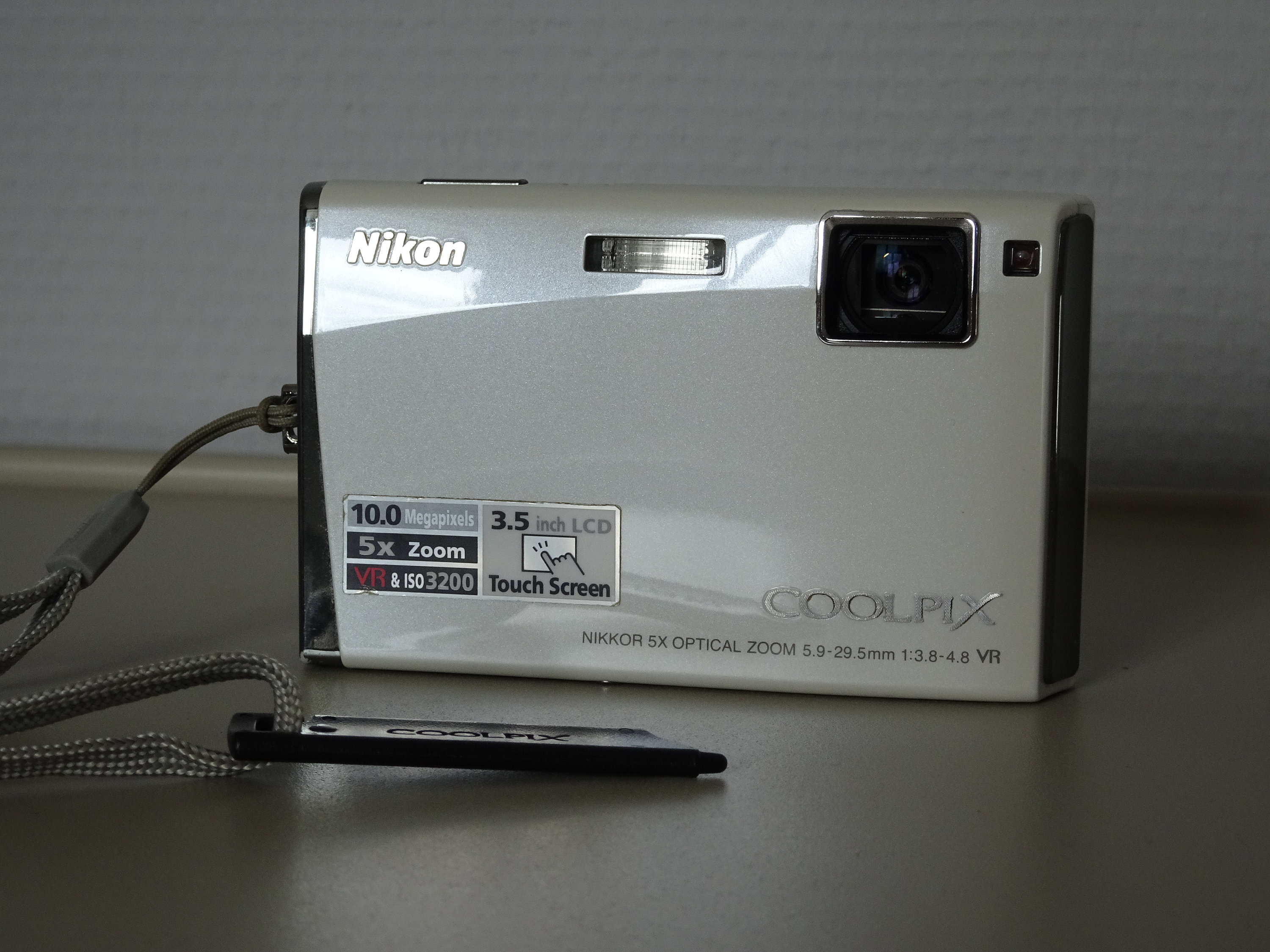海外ブランド  Without Set Complete S60 COOLPIX Nikon SD Good Very Cards, デジタルカメラ