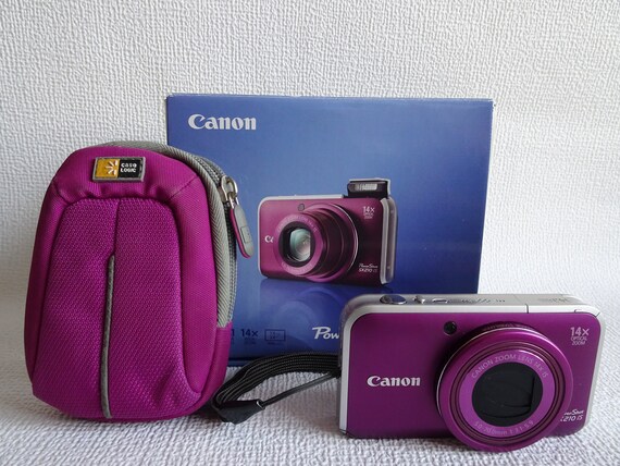 Buy Most Wanted Canon Powershot SX210 IS in Purple Color Set + 