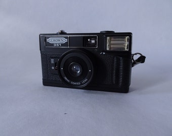 Vintage CROWN 351 Japan + case + strap