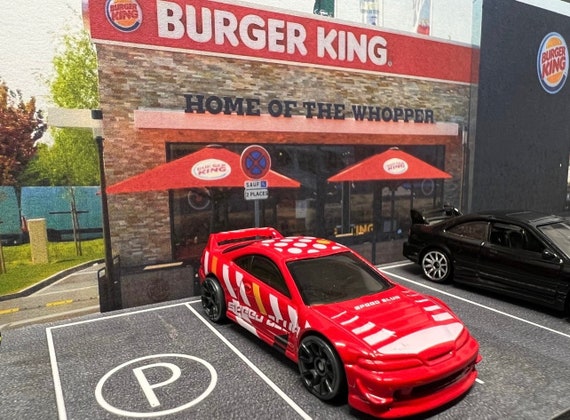 1/64 Diorama Burger King - Etsy