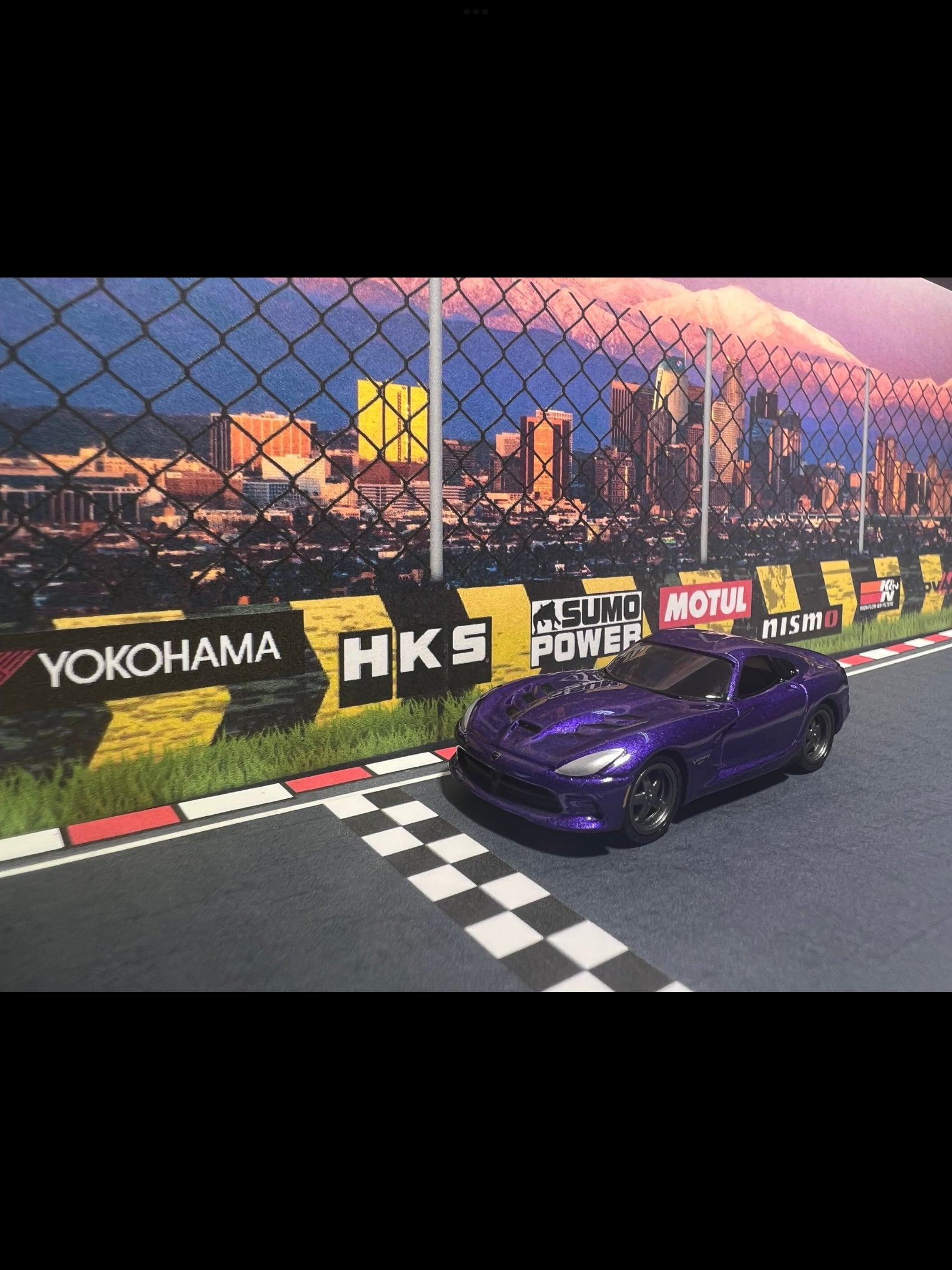 1/64 Diorama Los Angeles Scene Race Track - Etsy