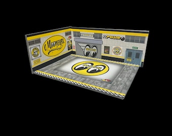 1/64 Diorama Mooneyes Garage