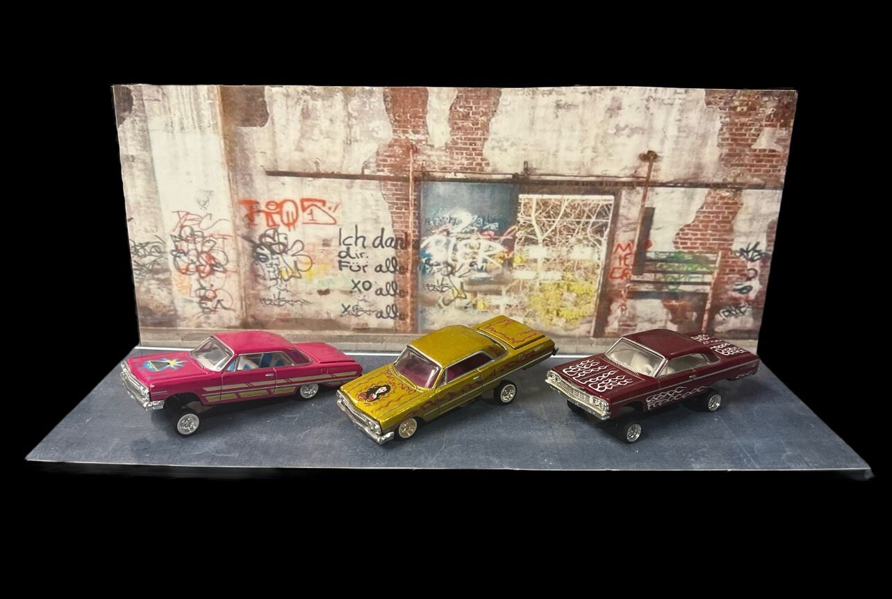 ☆ 1/64 Diorama Item Amazon.com: NUEIOVRW 1/64 Diorama Car Garage, LED Lighting