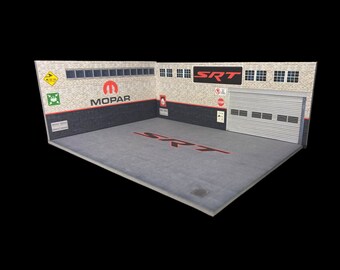 1/64 Diorama SRT Garage