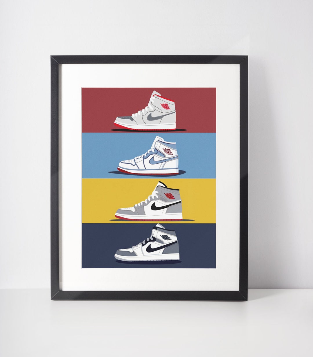 Sneakerhead Vector Print, Digital Poster, Sneakerhead, Sneaker Painting ...