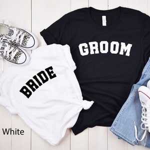 Bride Groom Shirt, Wedding Shirt, Bride and Groom Shirt, Just Married Shirt, Honeymoon T-Shirts, Mr. Mrs. Shirt, Couple Tee, Family Shirt