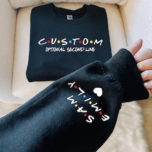 Friends sweatshirt etsy online