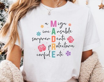 Madre Shirt: Madre Definition Shirt, Mother's Day Gift