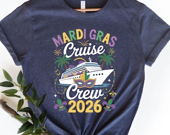 Mardi Gras Cruise 2026 Shirt: Carnival Cruise Sweater, Fat Tuesday Party Tee